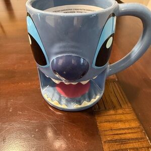 Blue Stitch Character Mug